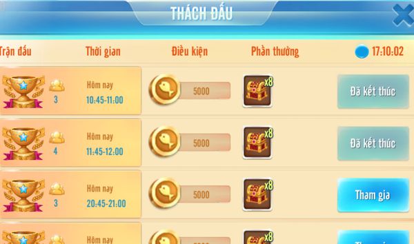 Hệ thống đổi thưởng của Vua Cá Việt 